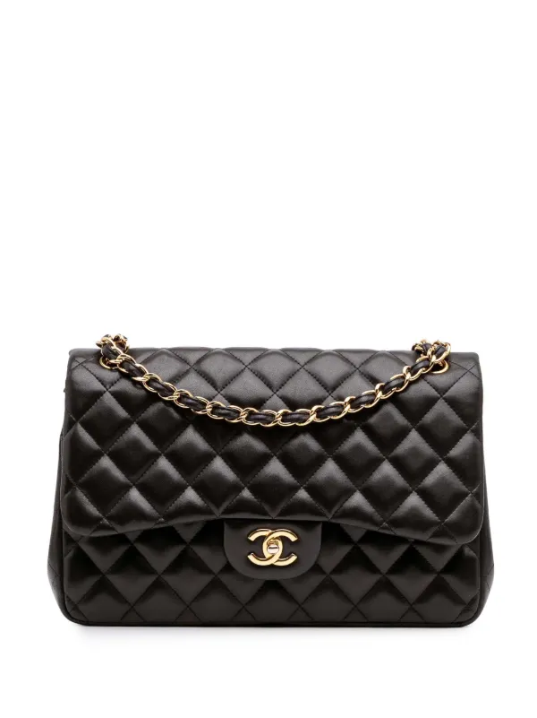 CHANEL Pre-Owned 2011 Jumbo Classic Lambskin Double Flap