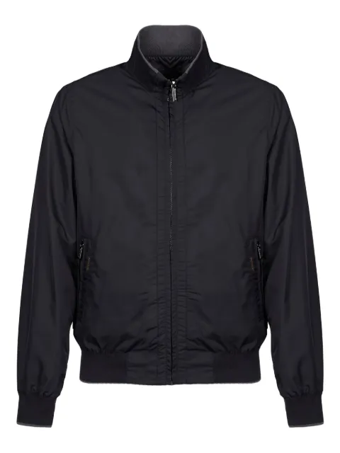 Moorer zip-fastening bomber jacket