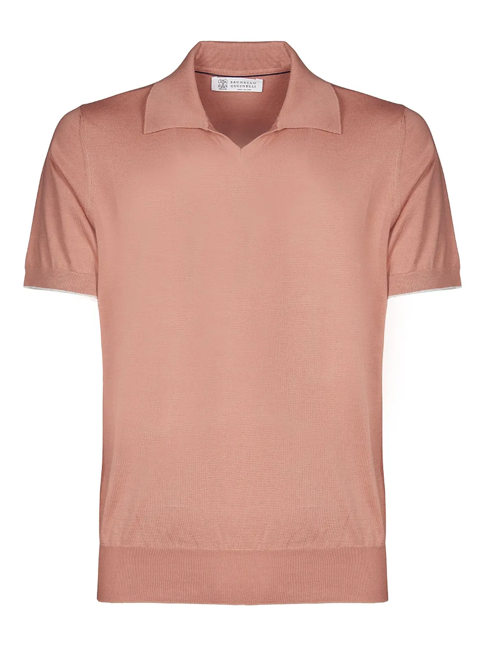 Brunello Cucinelli Katoenen poloshirt Roze