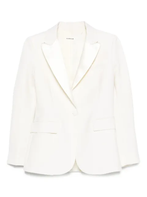 P.A.R.O.S.H. single-breasted wool-blend blazer
