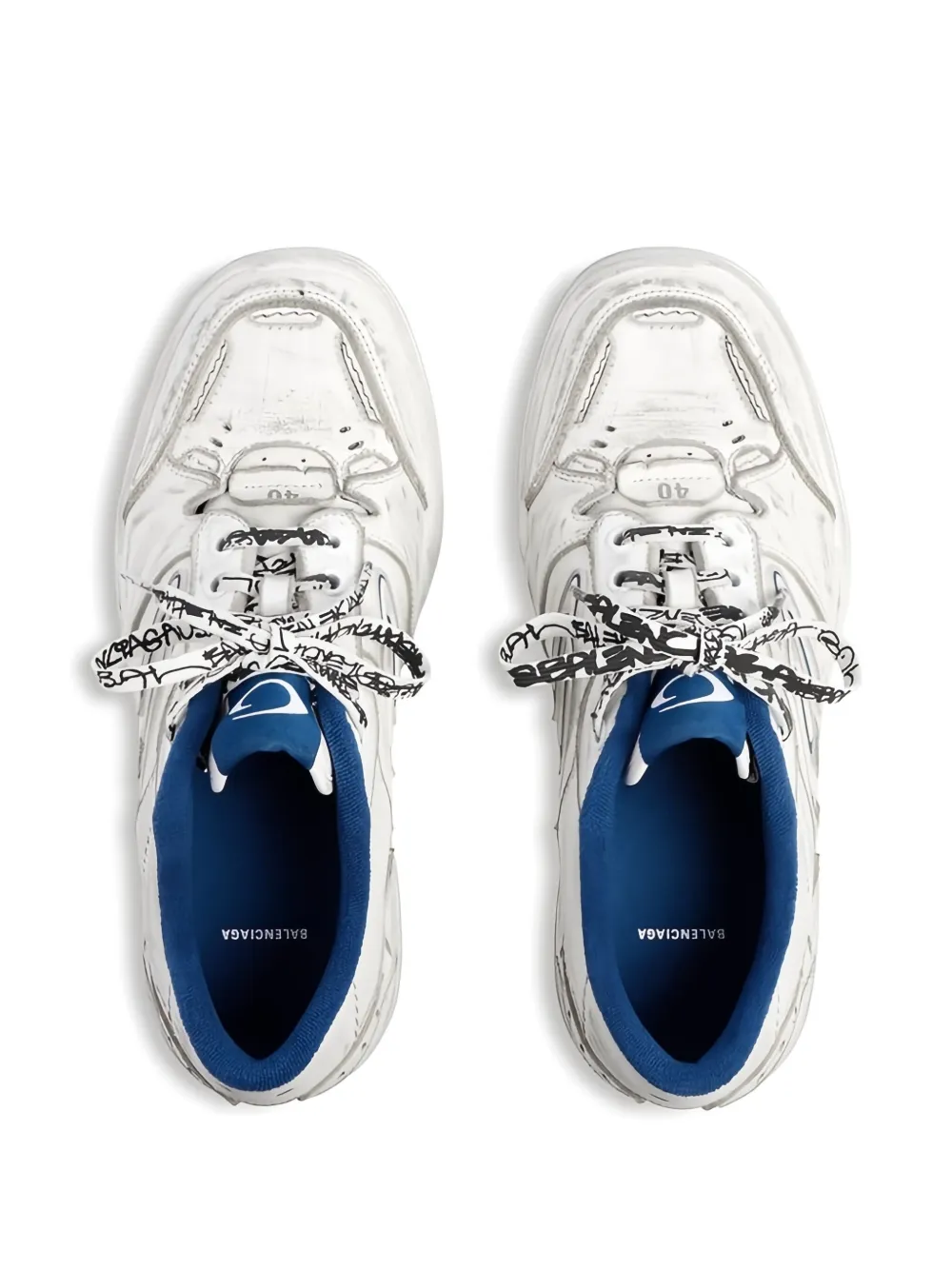 Balenciaga Hamptons sneakers Wit