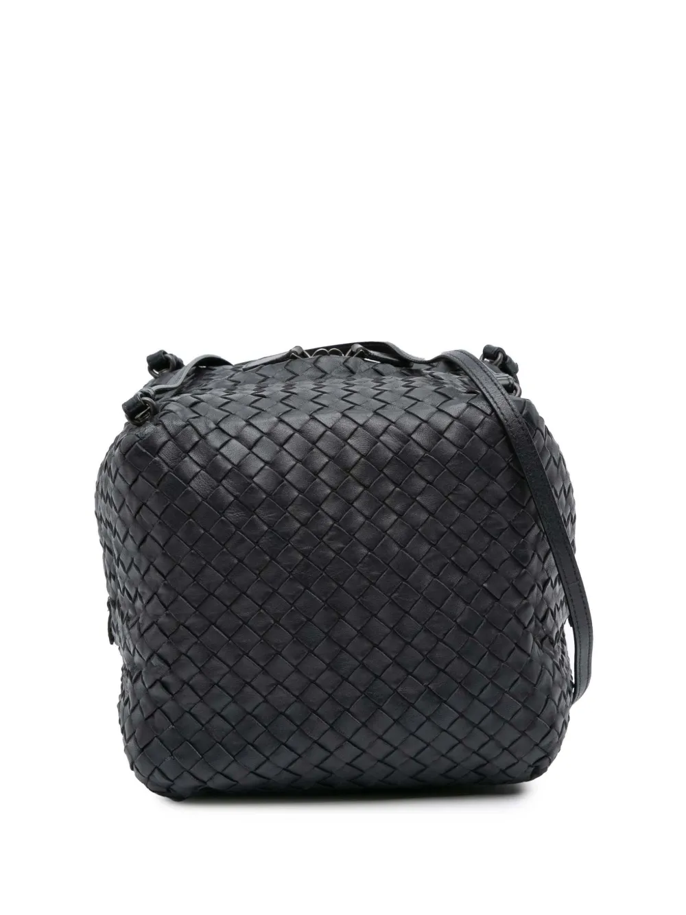 2011 Nappa Intrecciato Cube crossbody bag