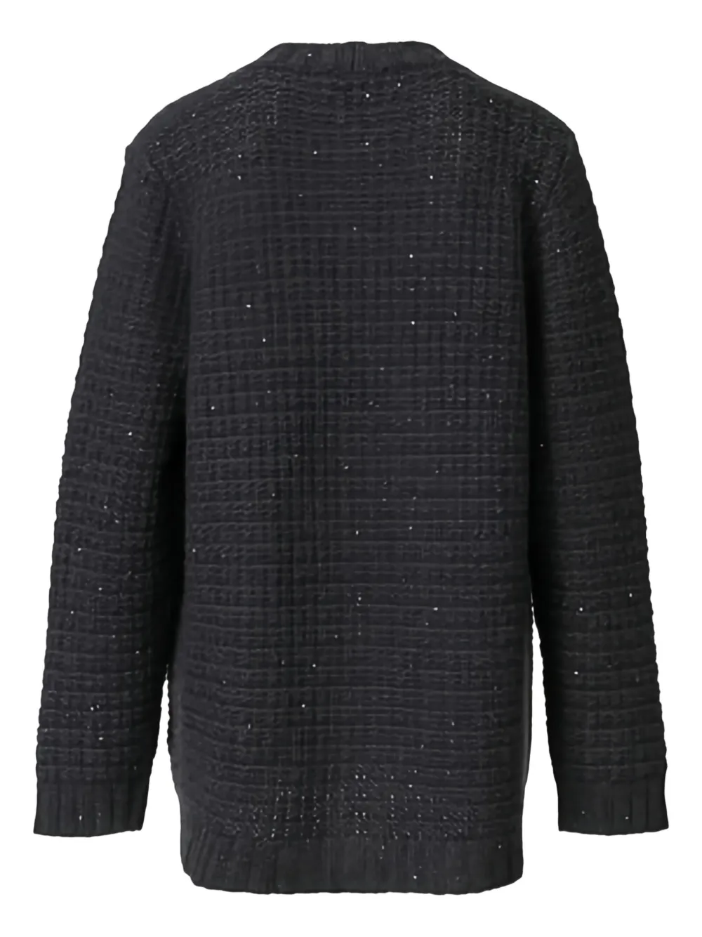 Fabiana Filippi sequin-embellished waffle-knit cardigan | Cardigans | Image 2
