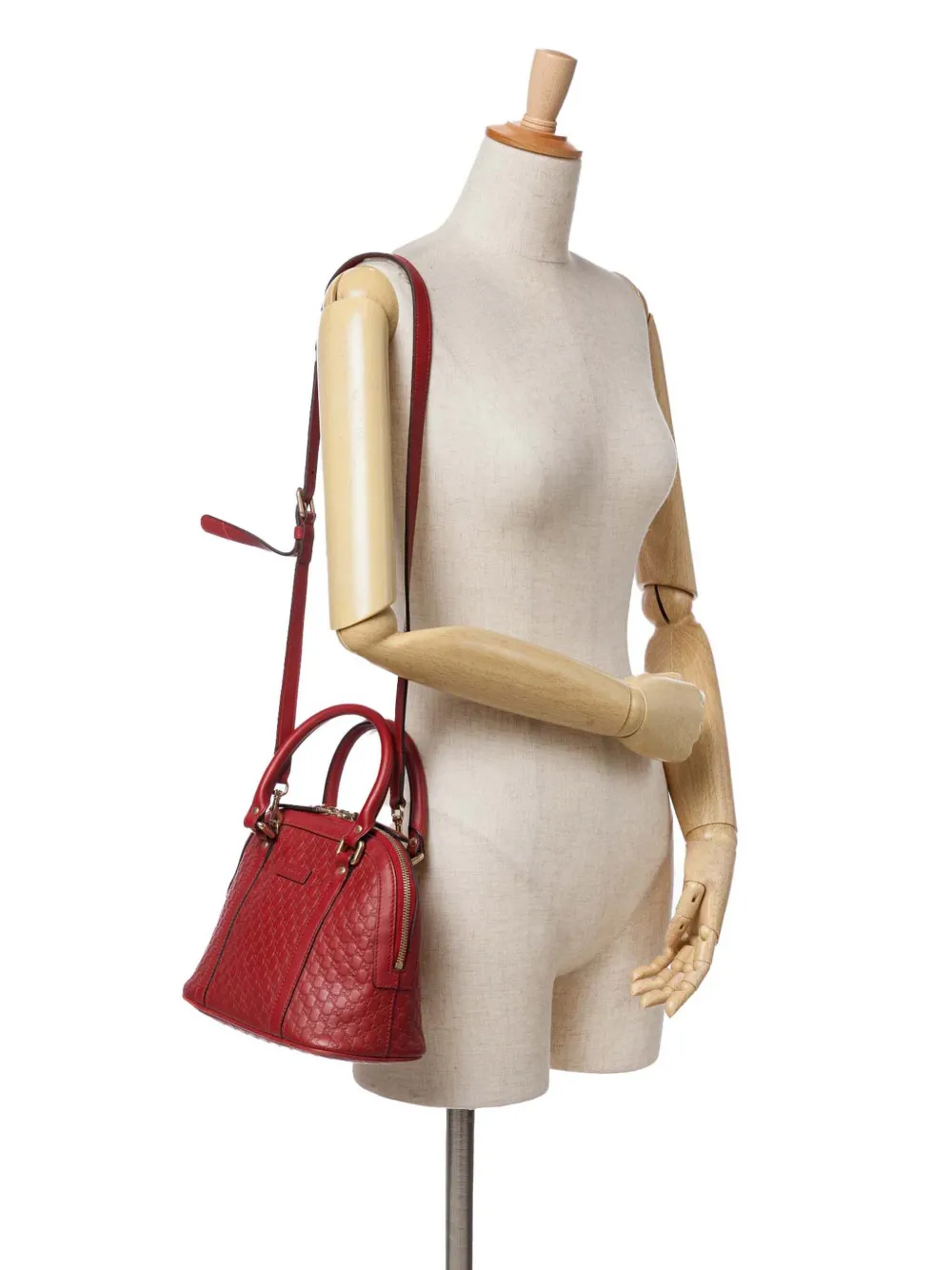 Gucci Pre-Owned 2016-2024 Mini Microguccissima Dome satchel | Pre-Owned | Image 2