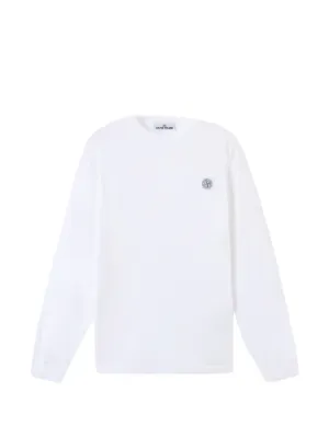 Stone Island ロゴ クルーネック スウェットシャツ | ブルー | FARFETCH JP