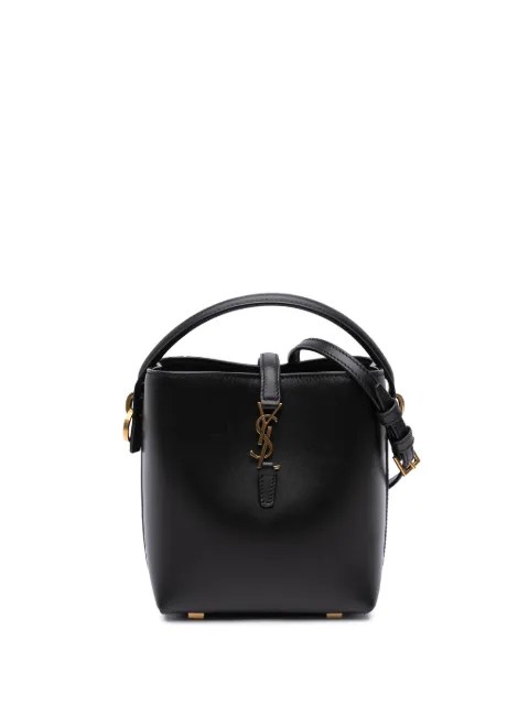 Saint Laurent Pre-Owned 2023 Mini Shiny Calfskin Le 37 Bucket Bag satchel