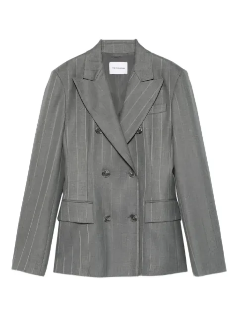 THE ANDAMANE pinstripe double-breasted jacket