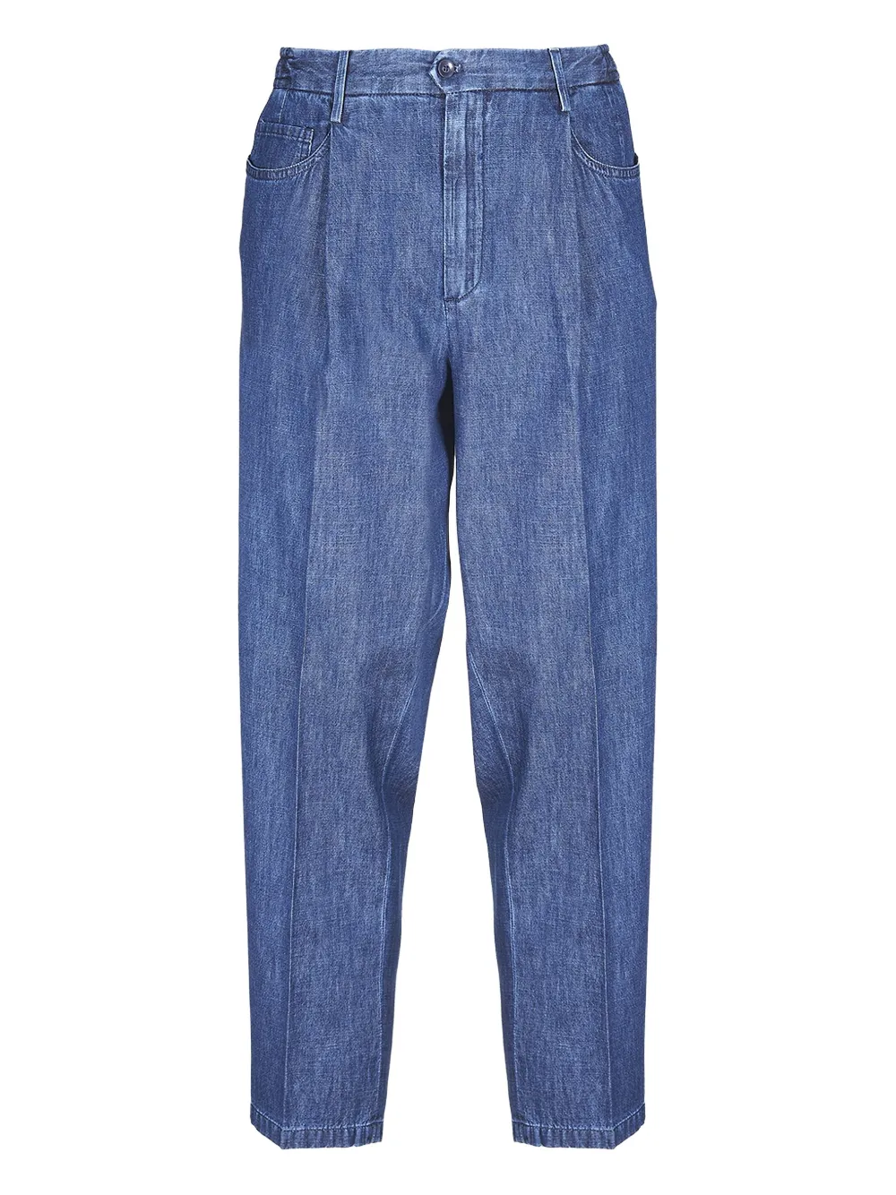 Briglia 1949 pleated jeans | Blue | Image 1