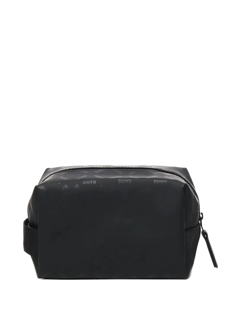 Rains logo-print wash bag | Black | Image 1