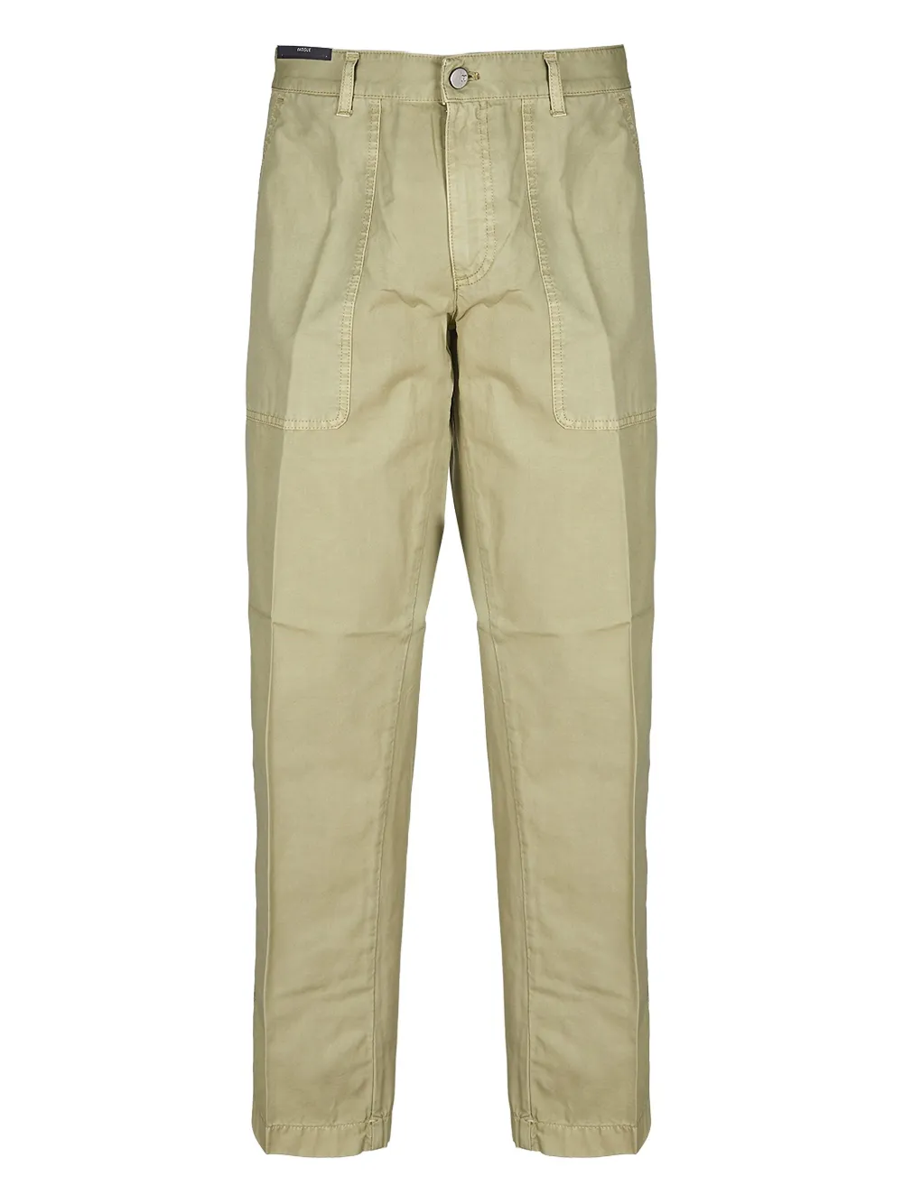 PT Torino logo-patch trousers | Green | Image 1