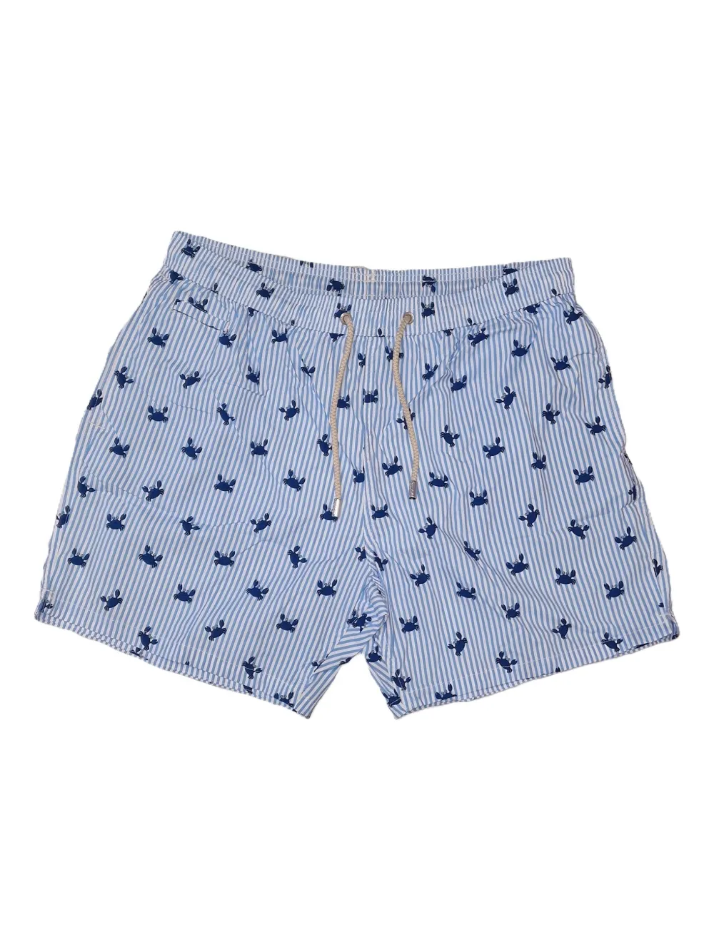MC2 Saint Barth striped swim shorts Blauw