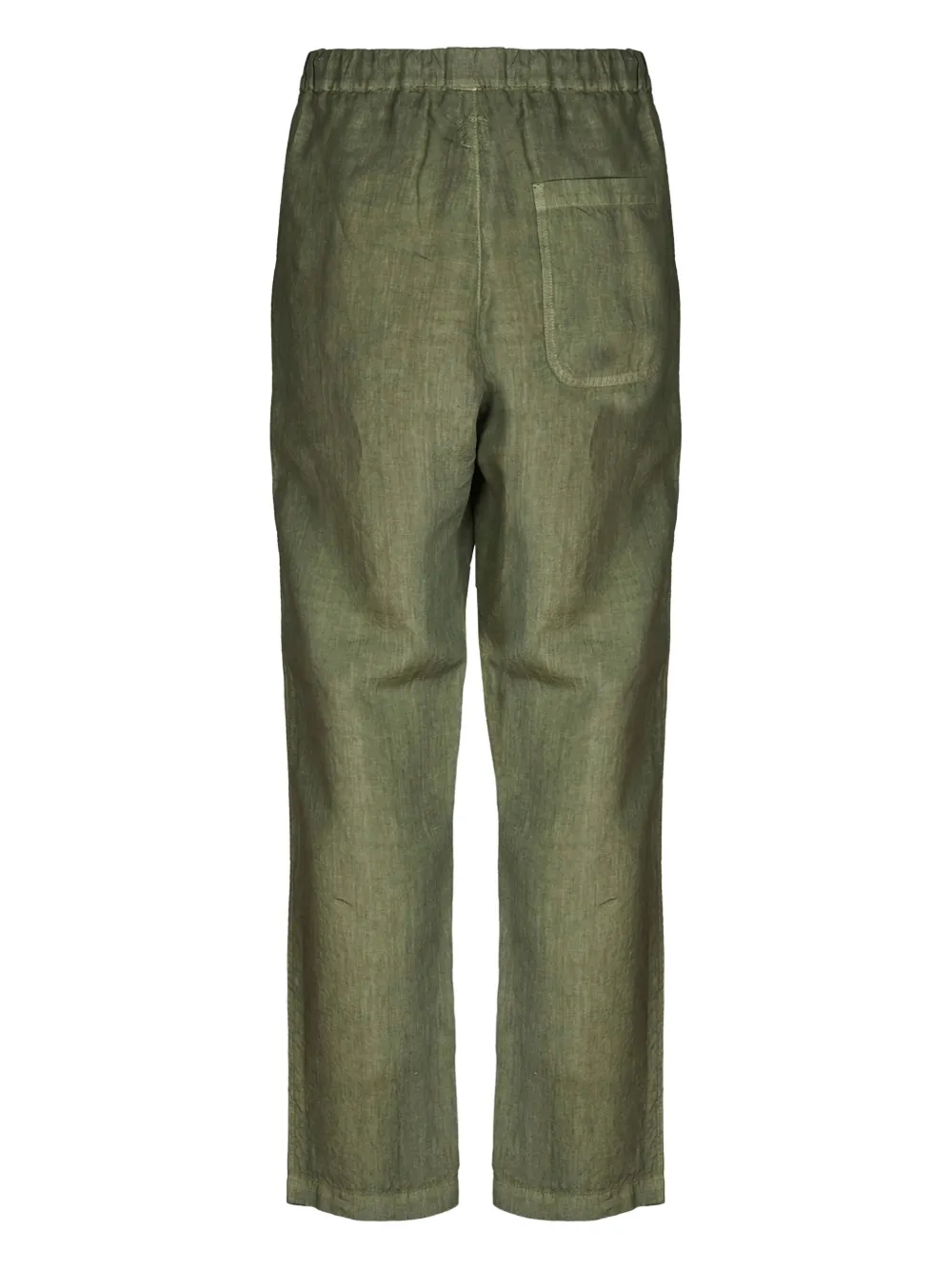 120% Lino drawstring linen trousers | Wide Leg Pants | Image 2