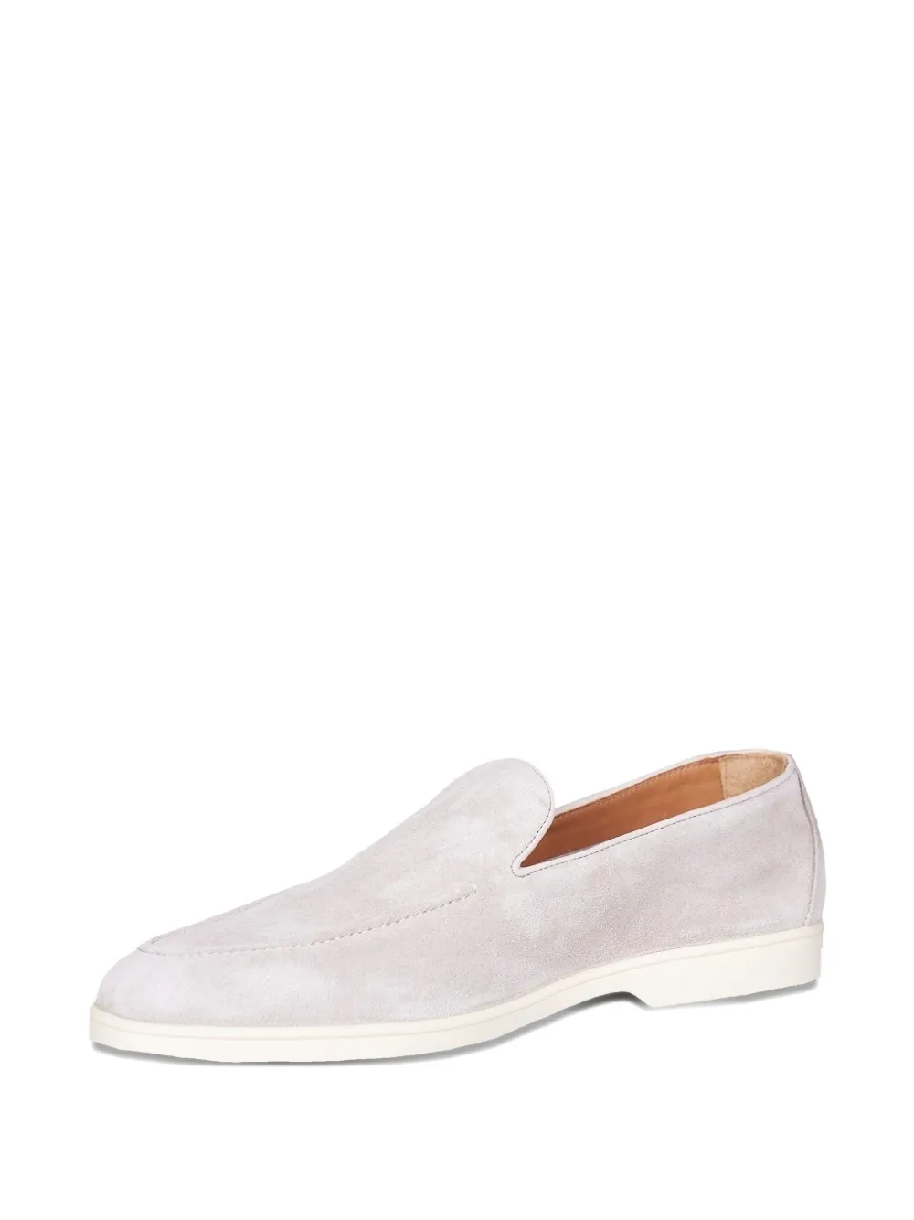 Doucal's suede loafers Grey