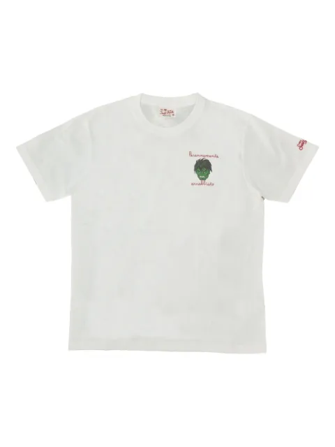 MC2 Saint Barth embroidered-cactus T-shirt