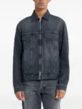 Haikure zip-up jacket - Blue