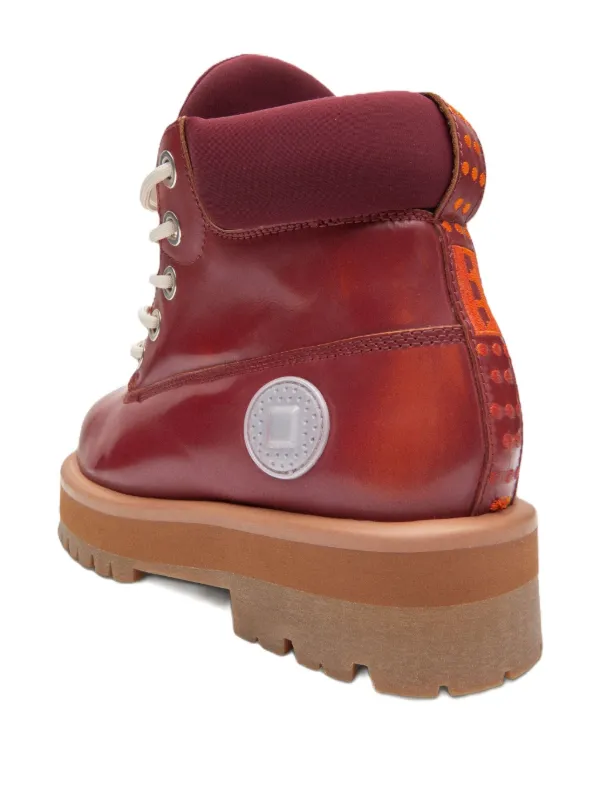 PDF Strada Boots | Red | FARFETCH HK