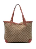 Gucci Pre-Owned 2016-2024 GG Canvas Craft tote bag - Brown