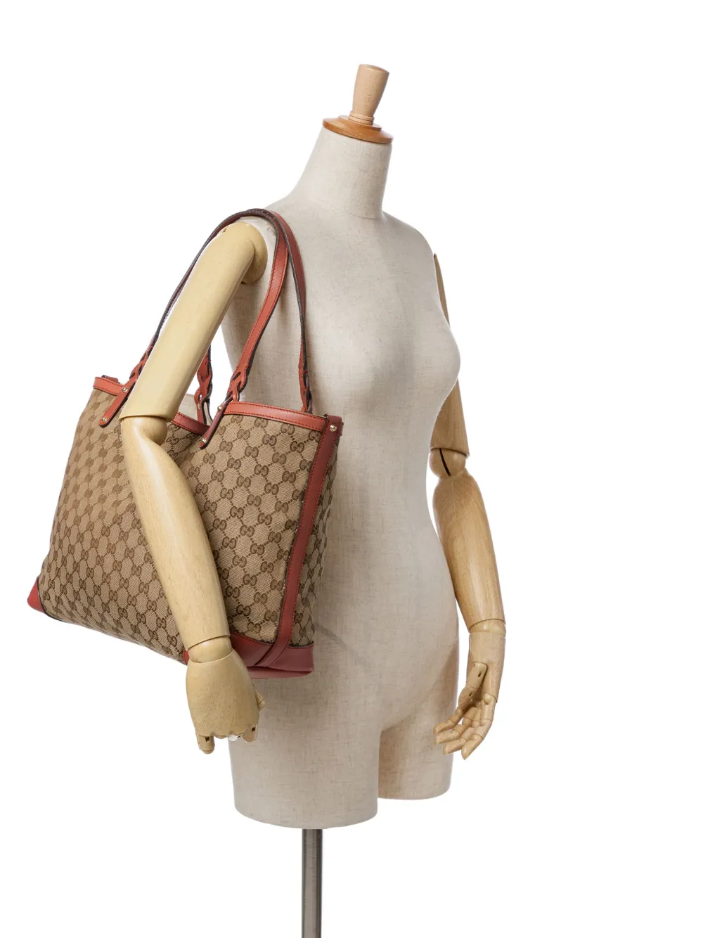 Gucci Pre-Owned 2016-2024 GG Canvas Craft tote bag | Pre-Owned | Image 2