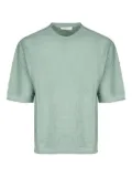 atomo factory textured-knit short-sleeve top - Green