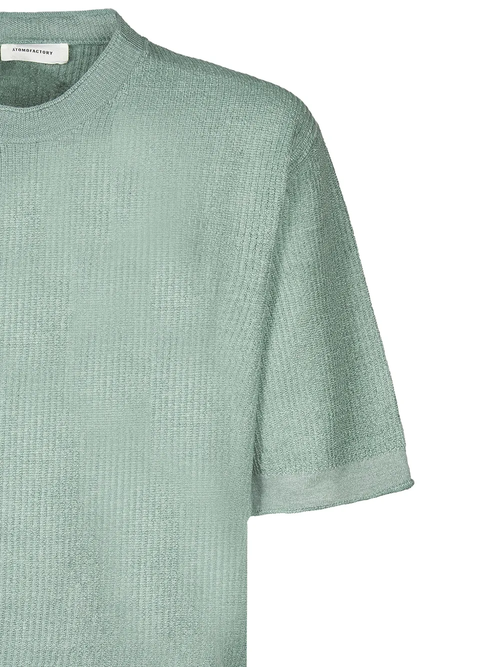 atomo factory textured-knit short-sleeve top | T-Shirts | Image 2