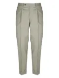 michael coal pleated tailored trousers - Green