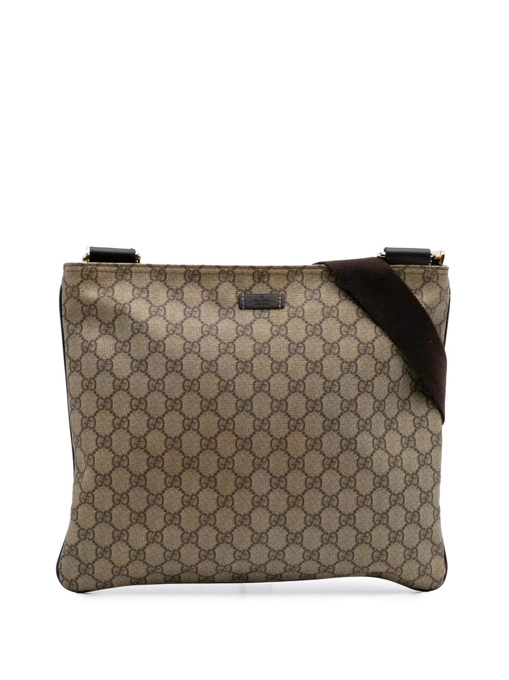 Gucci Pre-Owned 2000-2015 GGスプリーム ショルダーバッグ - ブラウン Gucci Pre-Owned 2000-2015 GGスプリーム ショルダーバッグ - ブラウン