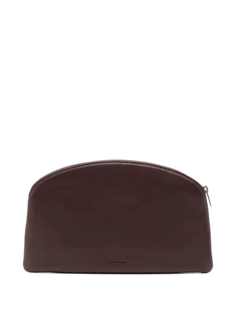 The Row logo-debossed pouch