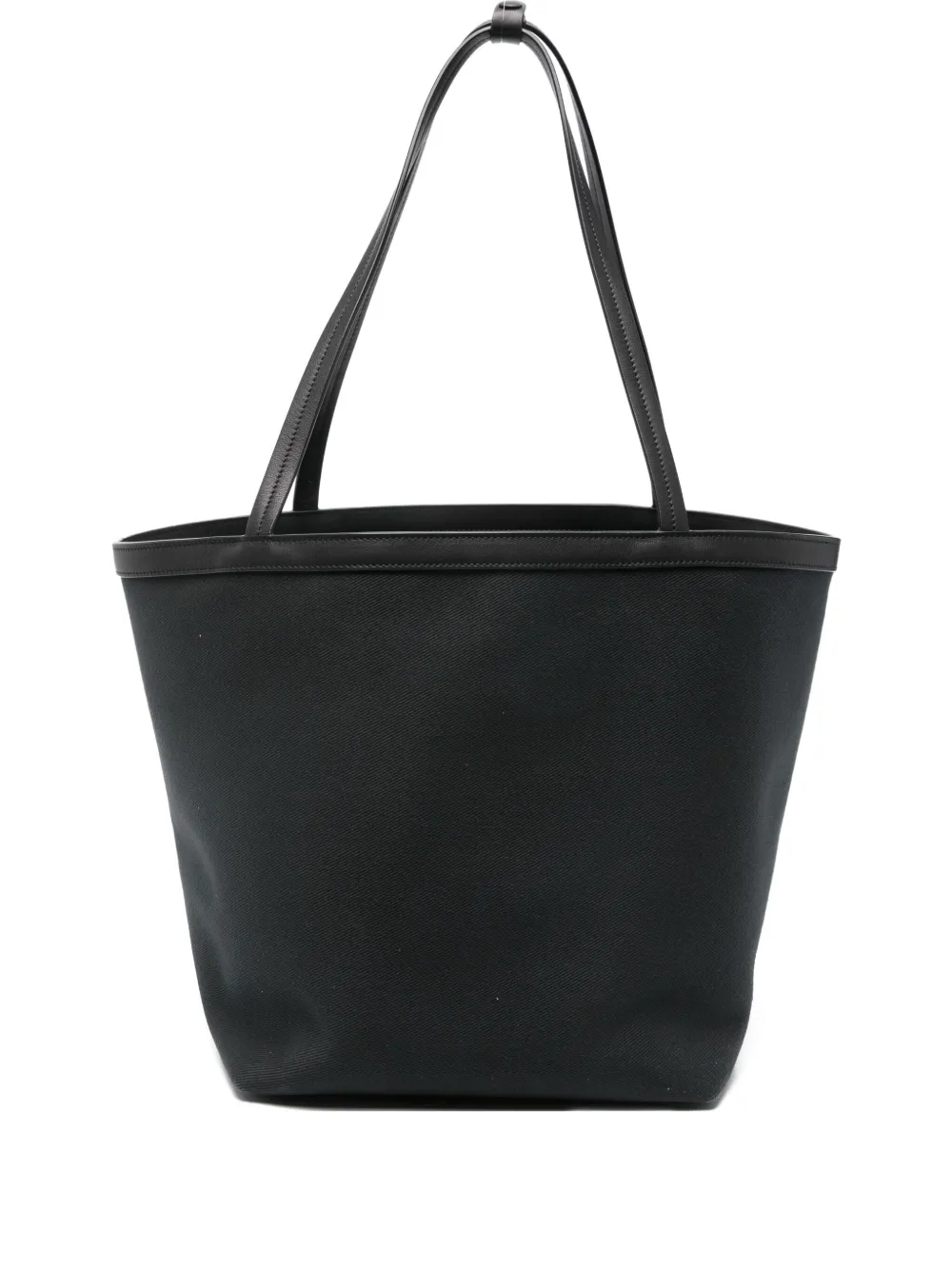 The Row Park Three Canvas tote bag - ブラック The Row Park Three Canvas tote bag - ブラック