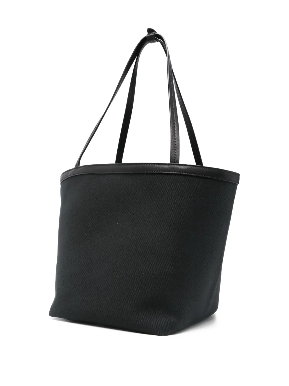 The Row Park Three canvas shopper Zwart