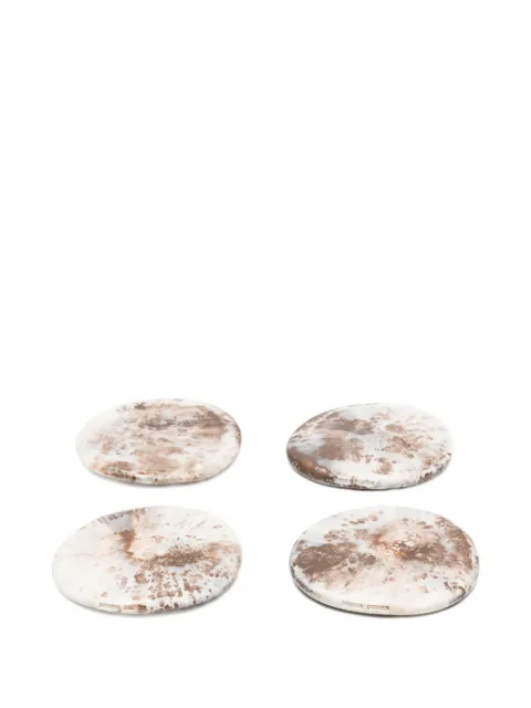 Dinosaur Designs marble-effect coasters (set of four)