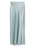 Cult Gaia Chantel bias-cut satin maxi skirt - Blue