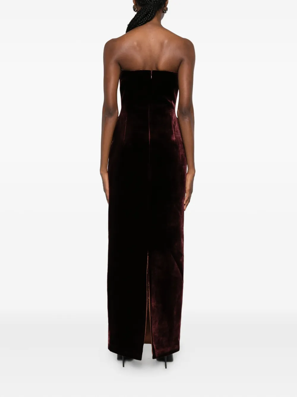 The New Arrivals Ilkyaz Ozel Noelie maxi-jurk Rood