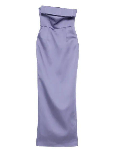 The New Arrivals Ilkyaz Ozel Sisu strapless midi dress
