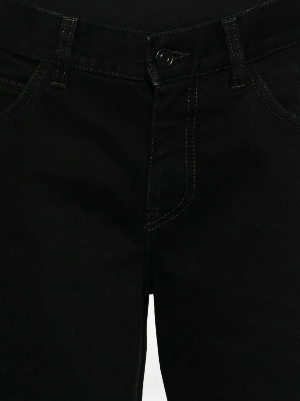 The Row Carlyl Five-pocket Jeans In Black