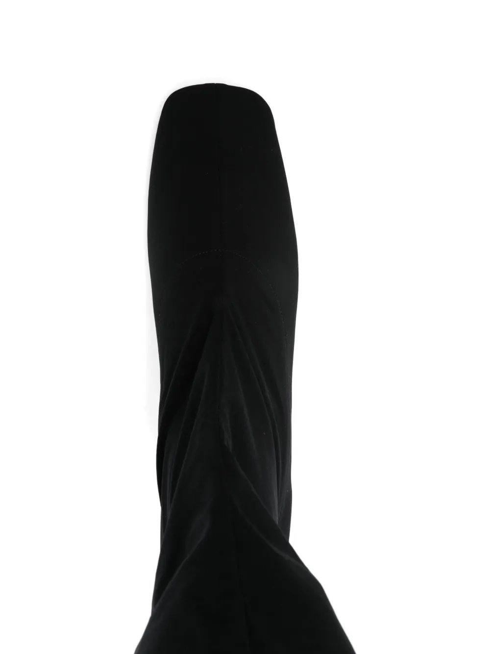 The Row 65 mm Felice stretch enkellaarzen Zwart