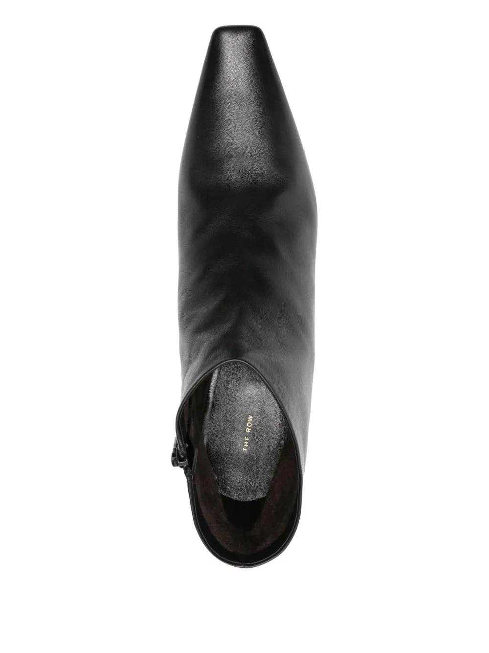The Row pointed carla 45 boots Zwart