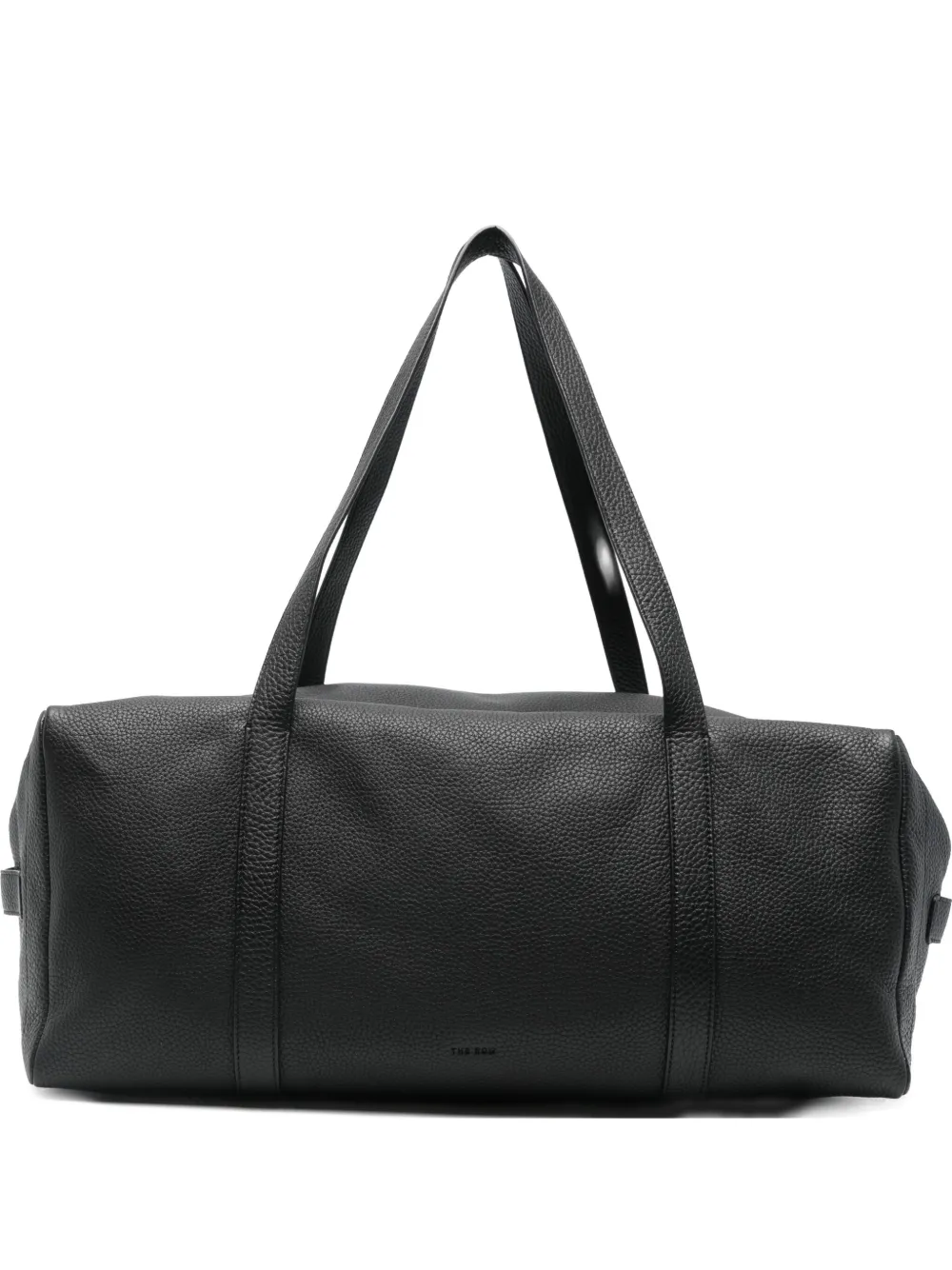 The Row leather Gio duffle bag | Black | Image 1