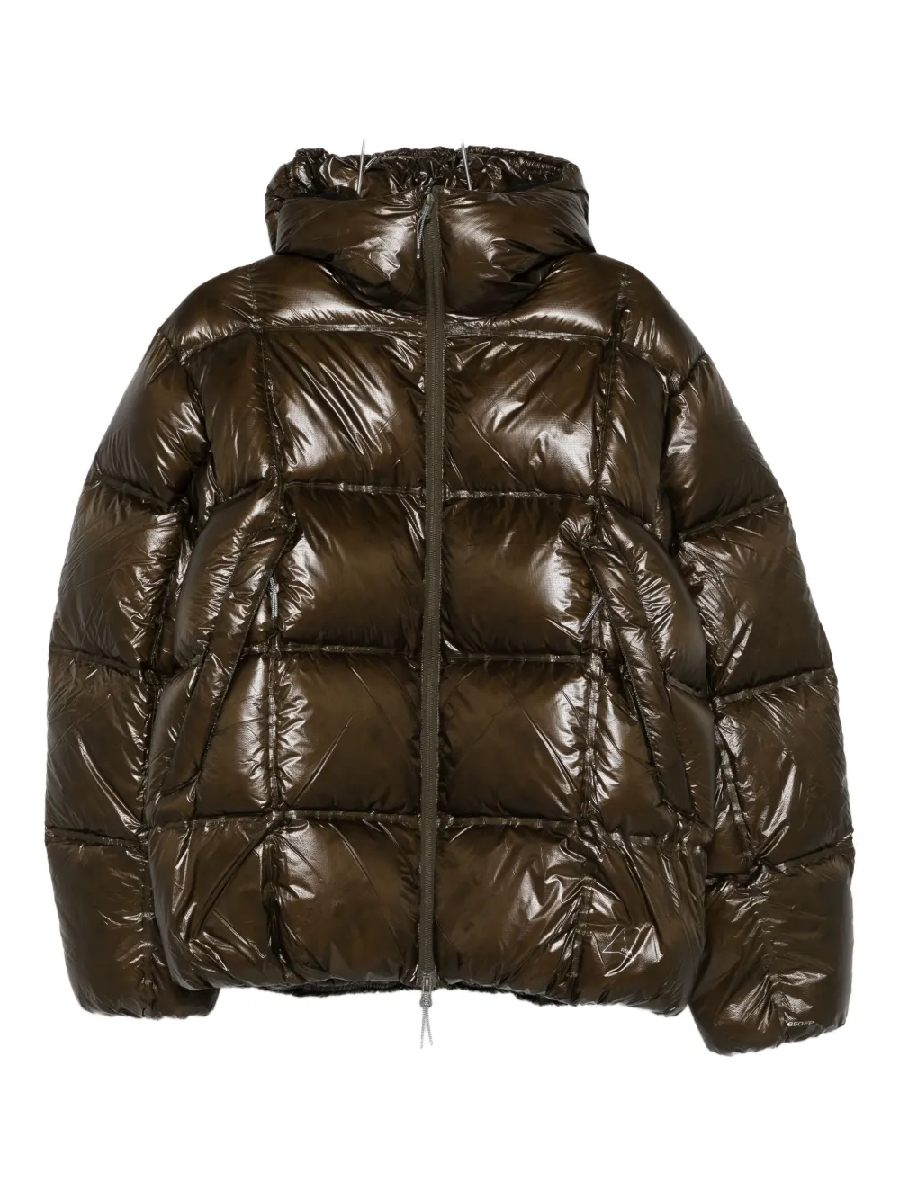 Roa Cube 650 Fill Power Down Jacket In Brown