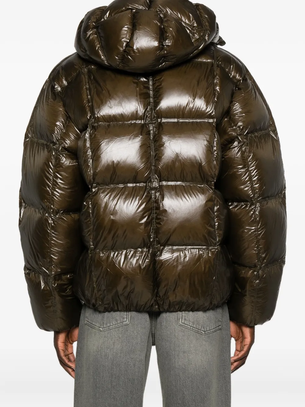 Roa Cube 650 Fill Power Down Jacket In Brown