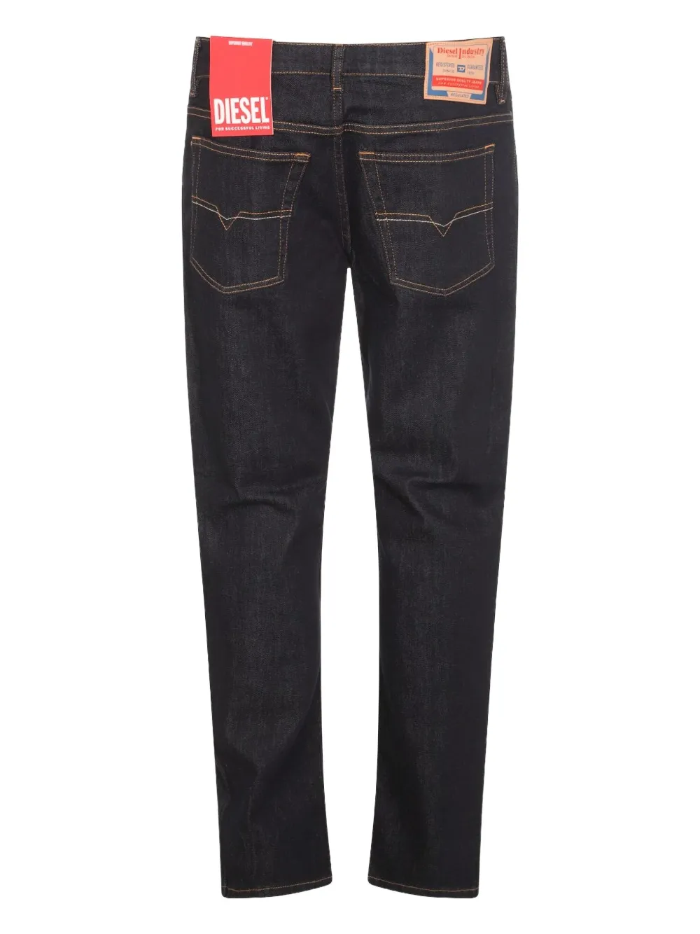 Diesel Jeans met logopatch - Blauw