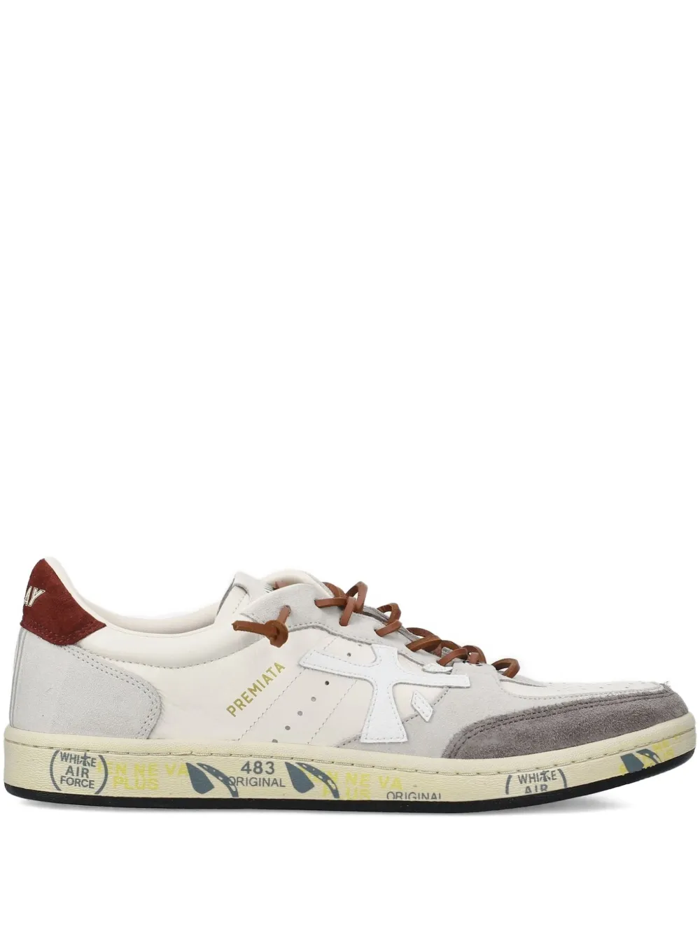 Premiata lace-up sneakers Neutrals