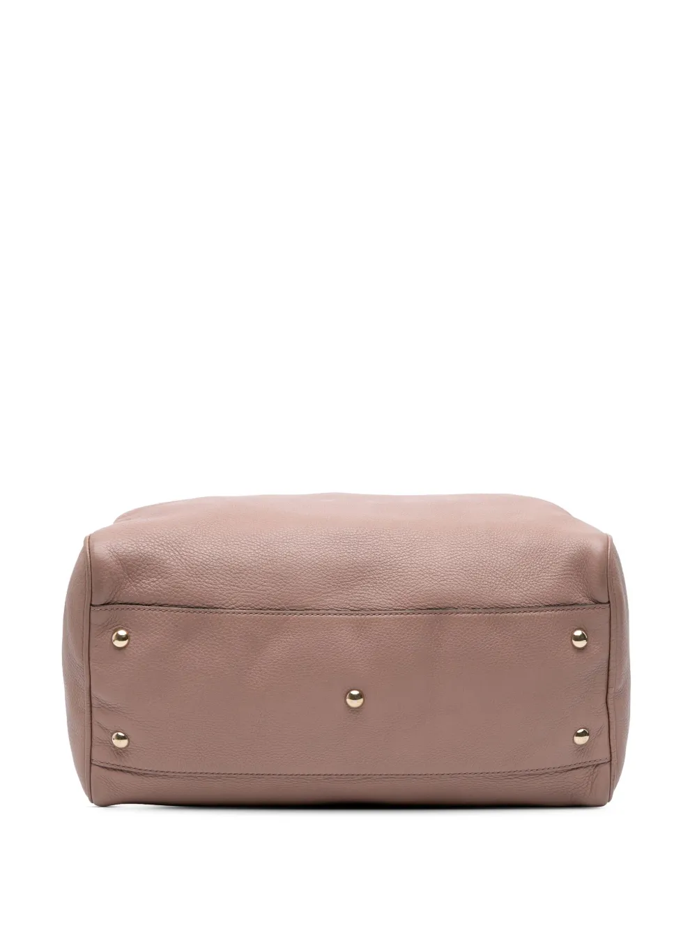Pre-owned Gucci 2016-2024 Calfskin Bamboo Shopper Boston Bag Satchel In Pink