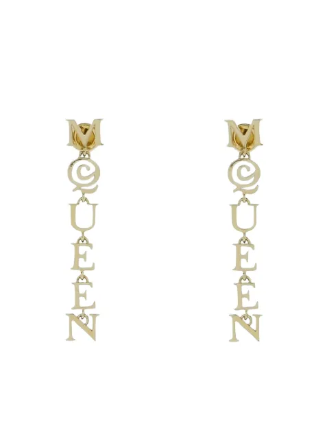 Alexander McQueen Queen-motif earrings