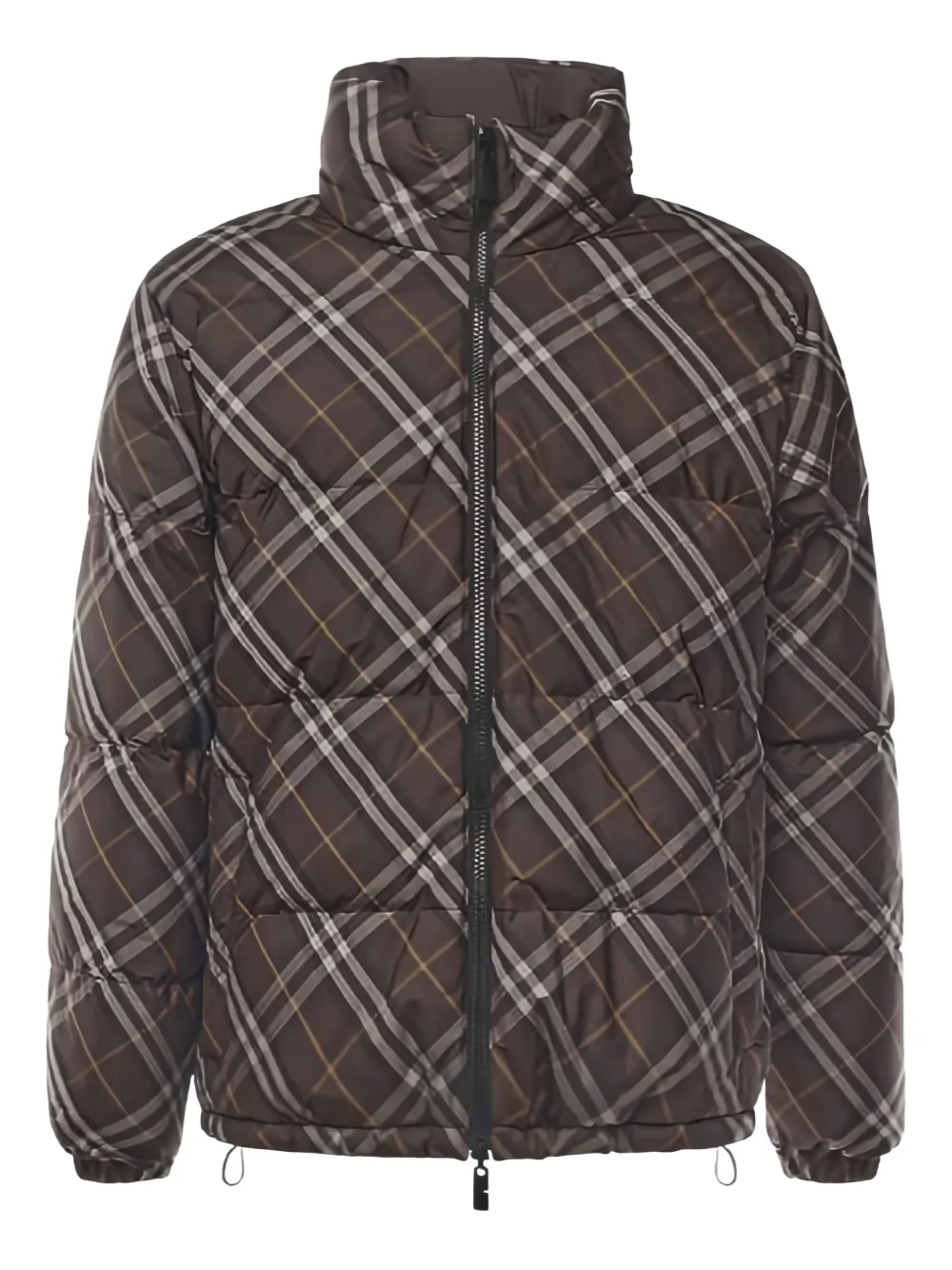 Burberry Argyle padded jacket - Marrone