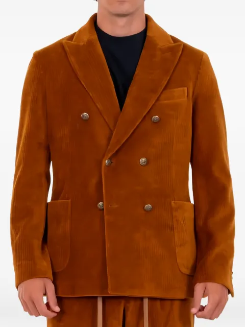 Circolo 1901 double-breasted corduroy jacket