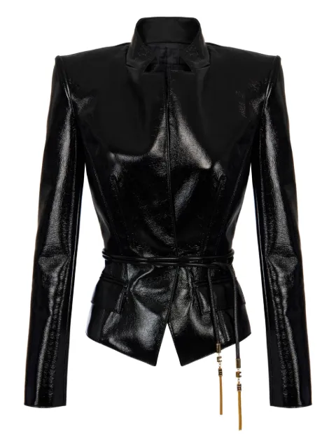 Elisabetta Franchi belted-tassel jacket