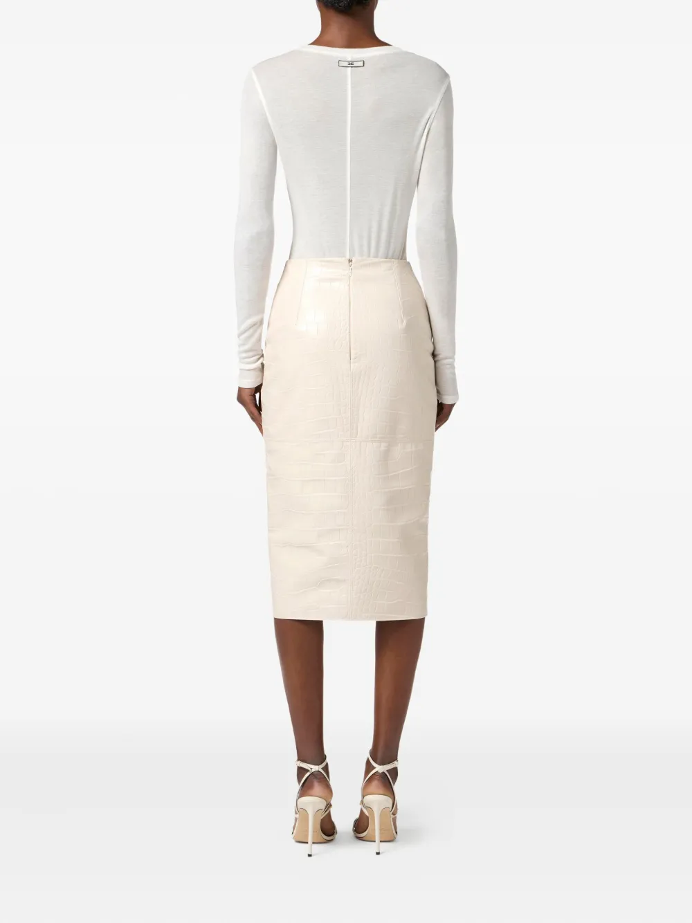 Elisabetta Franchi Henley top Wit