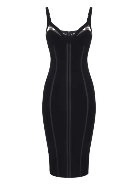 Elisabetta Franchi strappy bodycon dress