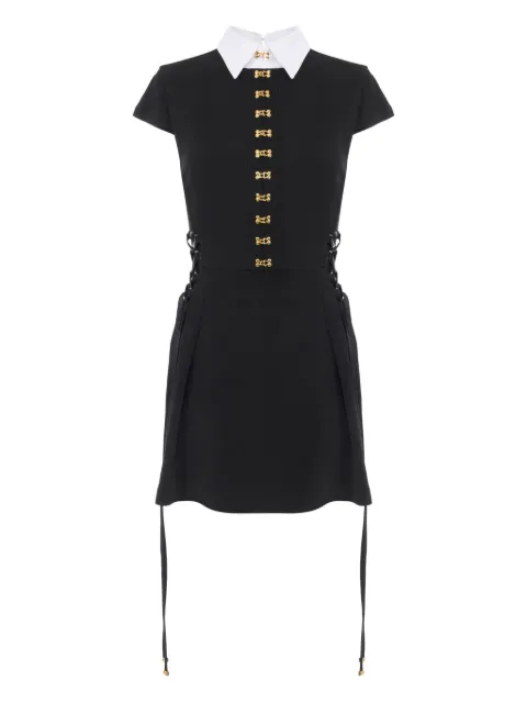 Elisabetta Franchi lace-up mini dress