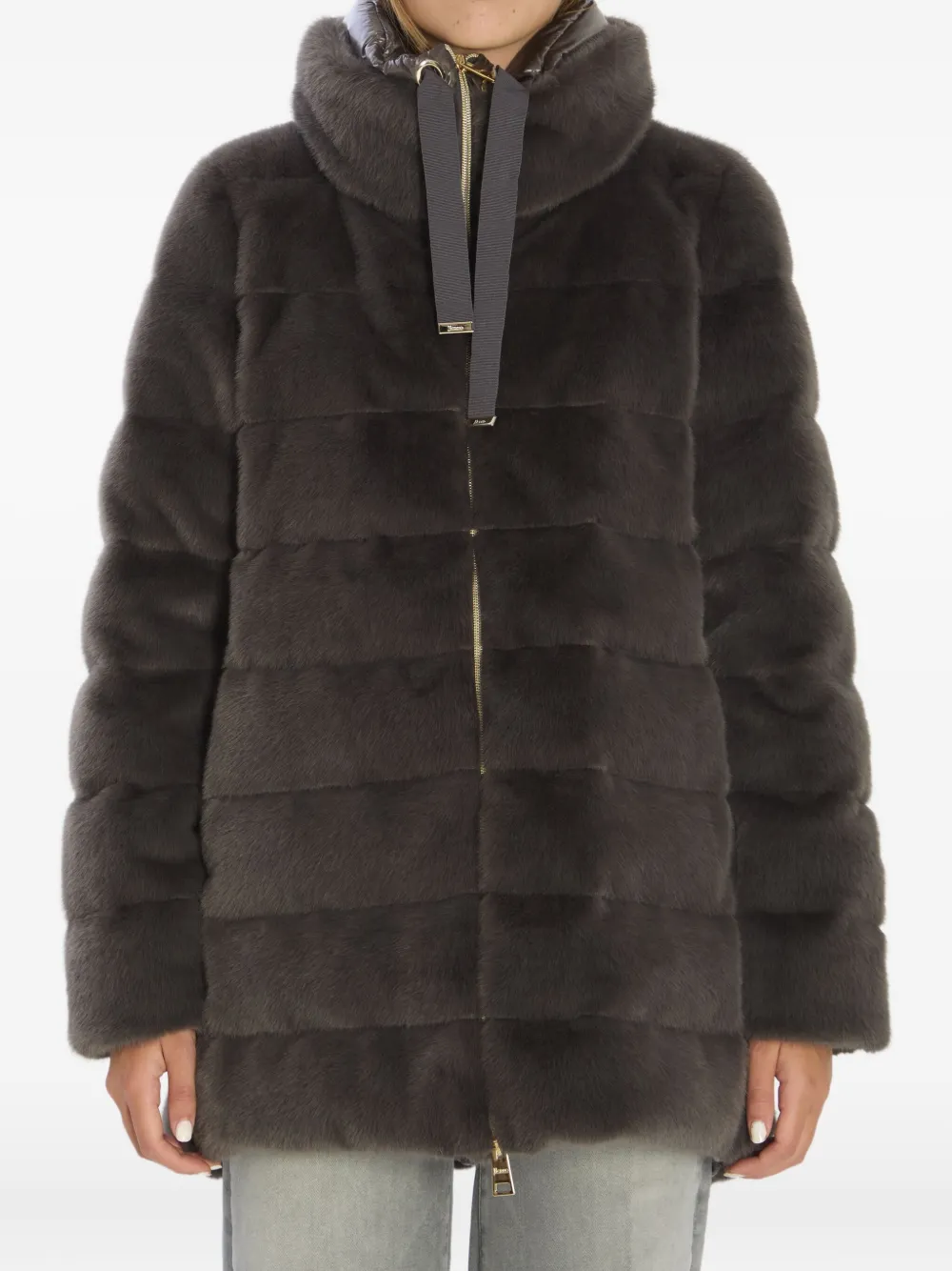 Herno quilted coat | Brown | Image 1